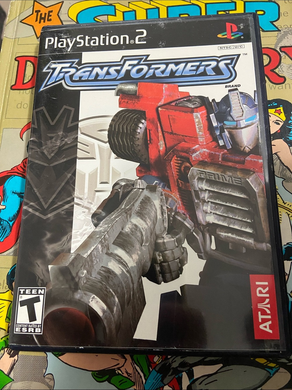 Transformers (Sony PlayStation 2, 2004) PS2 Complete CIB